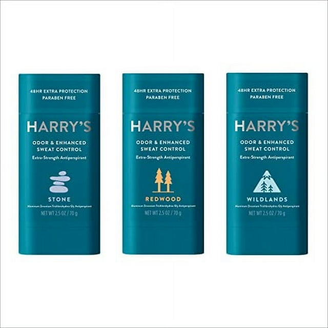 Harry's ExtraStrength Antiperspirant Deodorant for Men Variety Pack