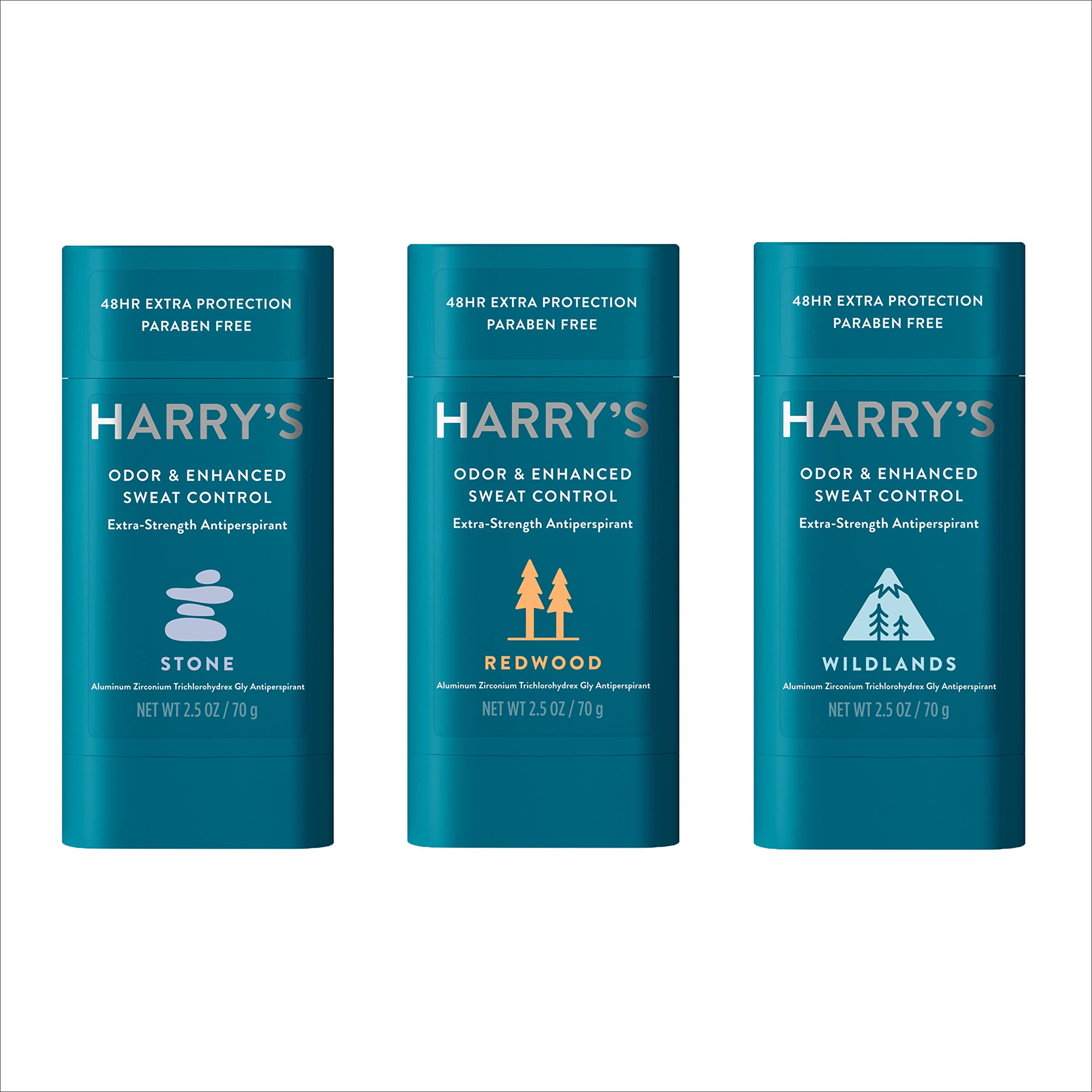 Harry's Extra-Strength Antiperspirant | 48h Schutz Gegen Schweiß & Geruch | Für Männer, Sensitive Haut | 3er Pack