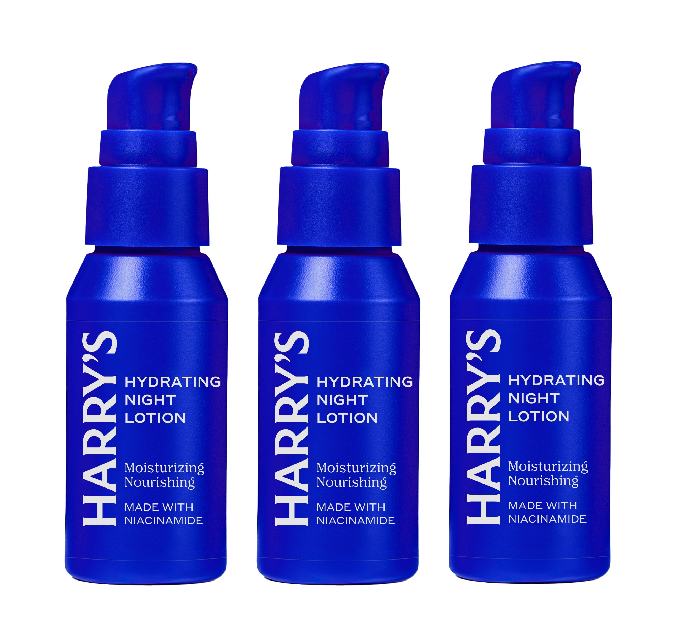 Harry's Hydrating Night Lotion, Night Moisturizer for Face, Lightweight 1.7 Fl Oz, Pack of 3