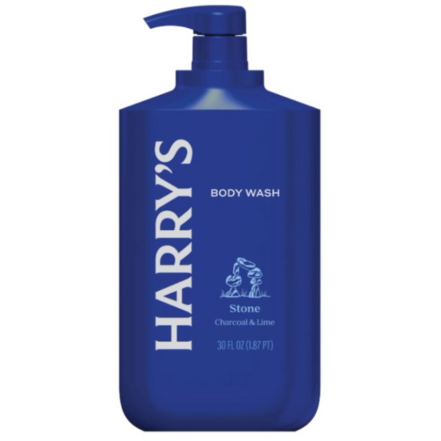 Harry’s Men’s Cleansing Body Wash Pump, Stone Scent, 30 fl oz