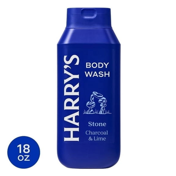 Harry's Men's Cleansing Body Wash, Stone, 18 fl oz (4 Pack)