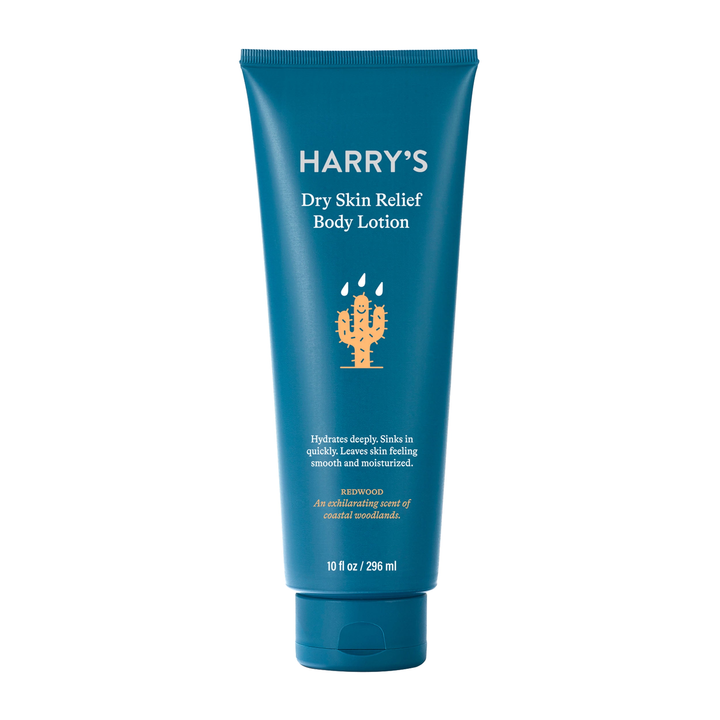 Harry's Men's Dry Skin Relief Body Lotion, Redwood Scent, 10 fl oz