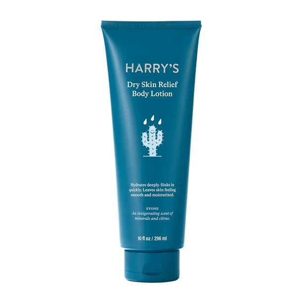 Harry's Men's Dry Skin Relief Body Lotion, Stone Scent, 10 fl oz