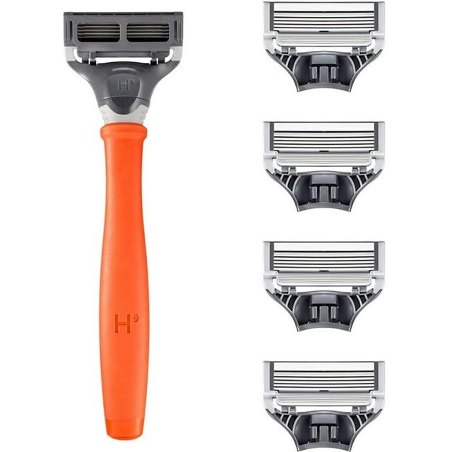 Harry's Razors for Men Men's Razor Set with 5 Razor Blade Refills