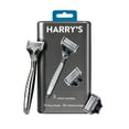 thumbnail image 1 of Harry's Shaving Razor for Men with Metallic Craft Handle and 2 Razor Blade Refill Cartridges, 1 of 9