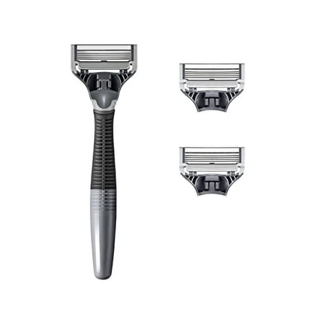 Harry's Razors for Men - Shaving Razors for Men includes a Mens Razor and 3 Razor Blade Refills (Charcoal)