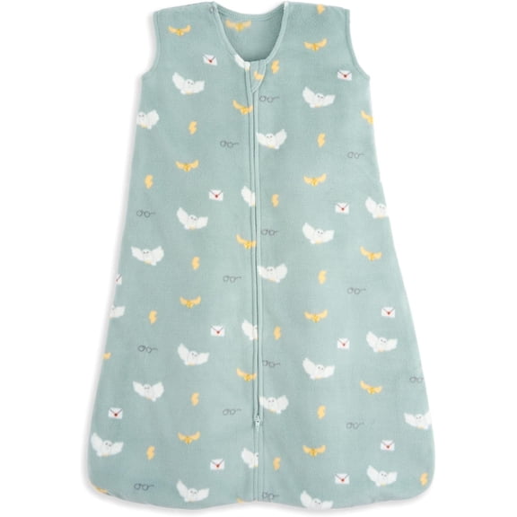 HALO SleepSack Micro-Fleece Baby Swaddle Sack, Harry Potter Hedwig Design, TOG 3.0, Large
