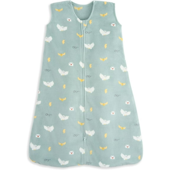 HALO Micro-Fleece Wearable Blanket, Swaddle Transition Sleeping Bag, TOG 1.0 (Harry Potter Hedwig, Medium)