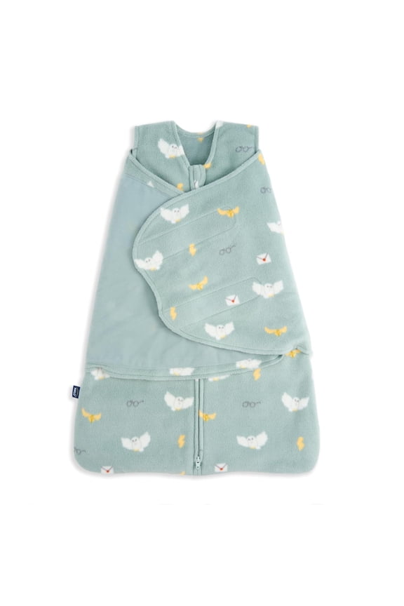 SleepSack Micro-Fleece Baby Swaddle Sack, Harry Potter Hedwig Design, TOG 3.0, Newborn