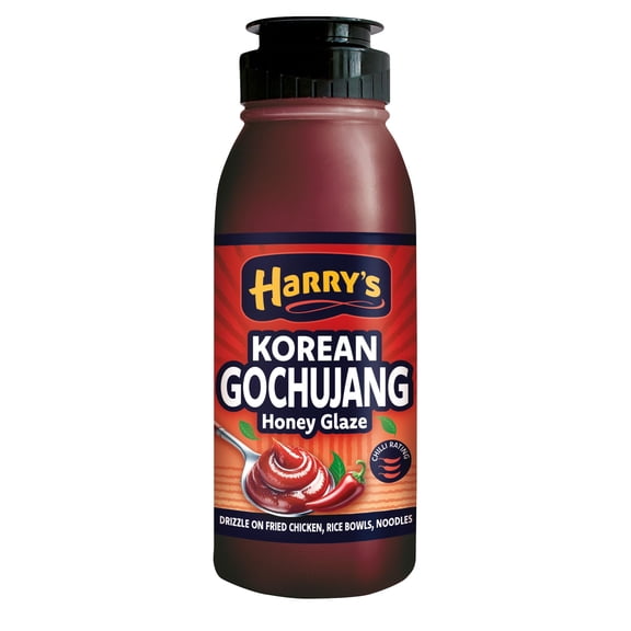 Harrys Hot Honey Korean Gochujang Glaze - Honey w/Spicy Chilli Paste, 285g