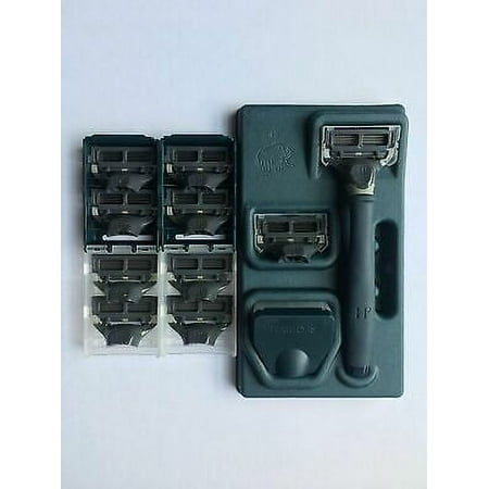 Harrys Mens Razor with 10 Razor Blades (Blue)