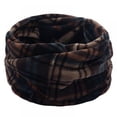 thumbnail image 1 of Harsh Winter Double-Layer Soft Fleece Lined Thick Knit Neck Warmer Circle Scarf Windproof for Women Men, 1 of 10