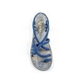 thumbnail image 1 of Harsuny Women Sandals Summer Beach Thong Ring Toe Sandals Ankle Strap Sandals, 1 of 3