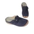 thumbnail image 1 of Harsuny Women Summer Sandals Closed Toe Flat Sandals Loafers Wide Fit Breathable Shoes Outdoor Antil Slip Ladies Boho Beach Slipper Size, 1 of 3