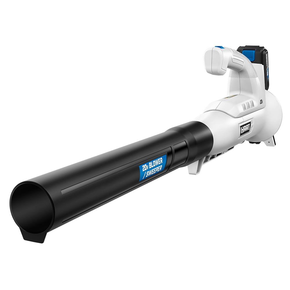 Hart 20 Volt 200 CFM Bazooka Blower Kit 1 20 Volt 2Ah Lithium Ion Battery and Charger Walmart