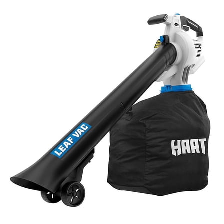 HART 40V Cordless Leaf Vacuum (Battery Not Included)