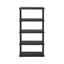 Storage Rack; Perforated, 304 Stainless Steel, 48 W x 28 D x 72 H, 5  Shelves 9611-47