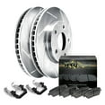 thumbnail image 1 of Hart Brakes Front Brakes and Rotors Kit |Front Brake Pads| Brake Rotors and Pads| Ceramic Brake Pads and Rotors |fits 2000-2003 Mazda MPV, 1 of 7