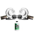thumbnail image 1 of Hart Brakes Front Rear Brakes and Rotors Kit |Front Rear Brake Pads| Brake Rotors and Pads| Semi Metallic Brake Pads and Rotors - PHCC.47133.03, 1 of 7