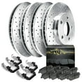 thumbnail image 1 of Hart Brakes Front Rear Brakes and Rotors Kit, 1 of 7