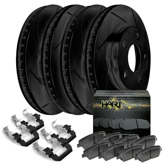 Hart Brakes Front Rear Brakes and Rotors Kit