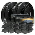 thumbnail image 1 of Hart Brakes Front Rear Brakes and Rotors Kit |Front Rear Brake Pads| Brake Rotors and Pads| Heavy Duty Brake Pads and Rotors |fits 1999-2003 Ford F-150, 2004 Ford F-150 Heritage, 1 of 5