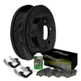 thumbnail image 1 of Hart Brakes Rear Brakes and Rotors Kit |Rear Brake Pads| Brake Rotors and Pads| Ceramic Brake Pads and Rotors |Hardware Kit - BHC1.27016.42, 1 of 7