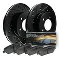 thumbnail image 1 of Hart Brakes Rear Brakes and Rotors Kit |Rear Brake Pads| Brake Rotors and Pads| Ceramic Brake Pads and Rotors |fits 2001-2006 BMW M3, 1 of 6
