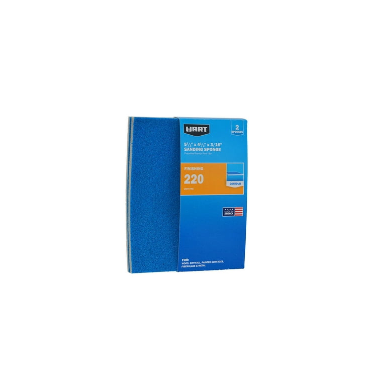Thin outlet sanding sponge