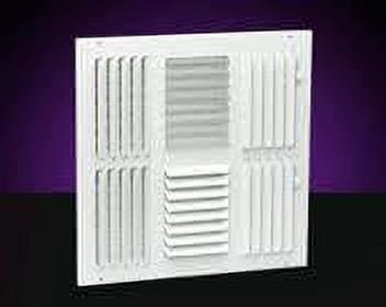 Hart & Cooley 30466 - 6X6 Ceiling Curved Blade Four Way Register