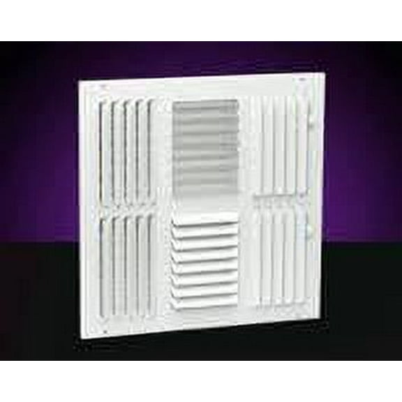 Hart & Cooley 30466 - 6X6 Ceiling Curved Blade Four Way Register