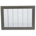 thumbnail image 1 of Hart & Cooley 6" X 10" Heavy Duty Steel Floor Grille, HVAC Vent Cover, Brown, 1 of 10