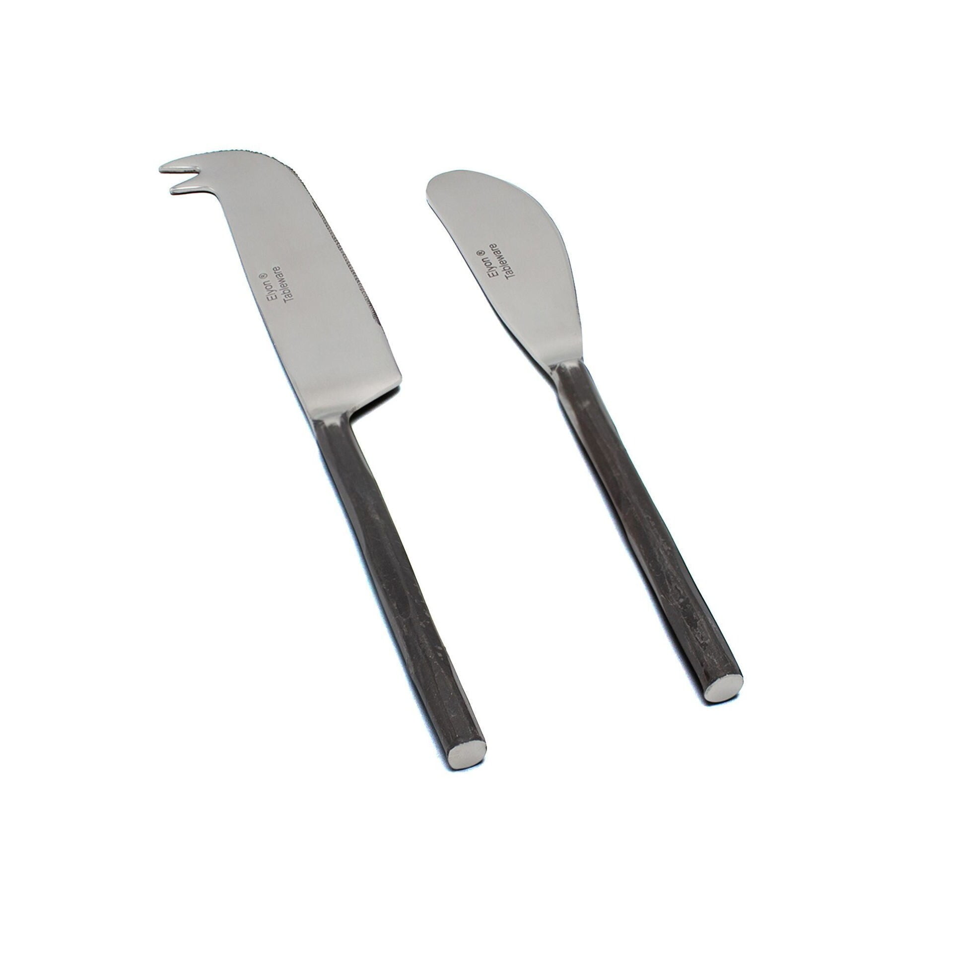 Hart Table Top Inc. Elyon Ramapo 2Piece Reflective Cheese Knife Set Stainless Steel