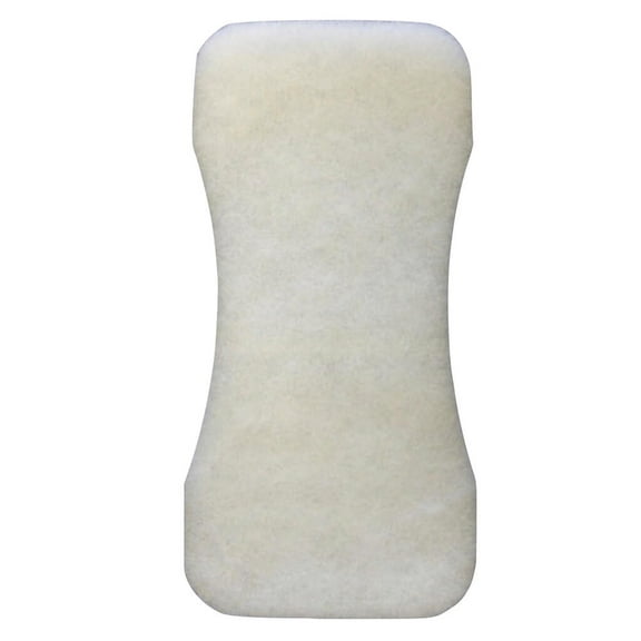 HartFelt Adult Bare Back Scrubber Replacement Pad Exfoliate Dead Skin, Sunless Tanning, White, 1pk