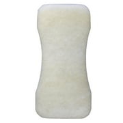 HartFelt Adult Bare Back Scrubber Replacement Pad Exfoliate Dead Skin, Sunless Tanning, White, 1pk