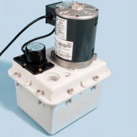 Hartell 17" White Polypropylene Automatic Sink Drain Pump