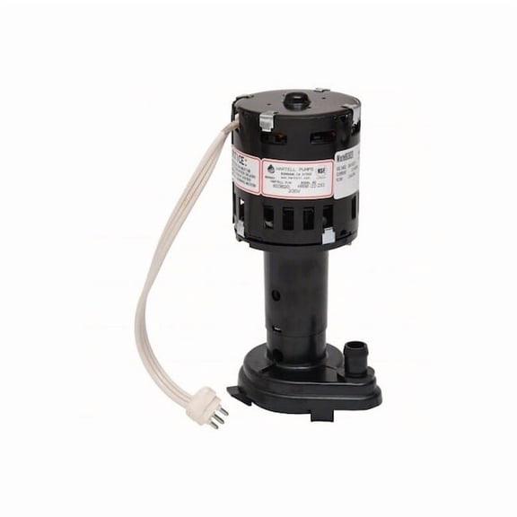 Hartell Ice Machine Pump,Screened Intake,1/6 hp HRIM-22-230