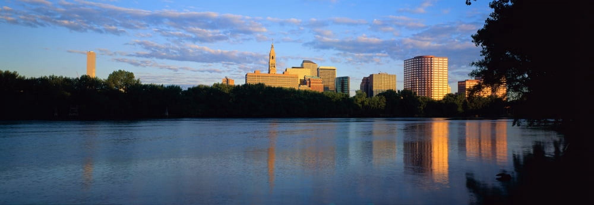 Hartford Connecticut Canvas Art - Panoramic Images (27 x 9)