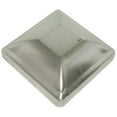 thumbnail image 1 of Hartford Standard Galvanized Post Cap GPC-0600 - Steel - 6 In, Silver, 1 of 1