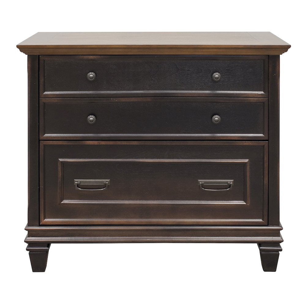 Hartford Brown 2-Drawer Lockable Lateral File Cabinet