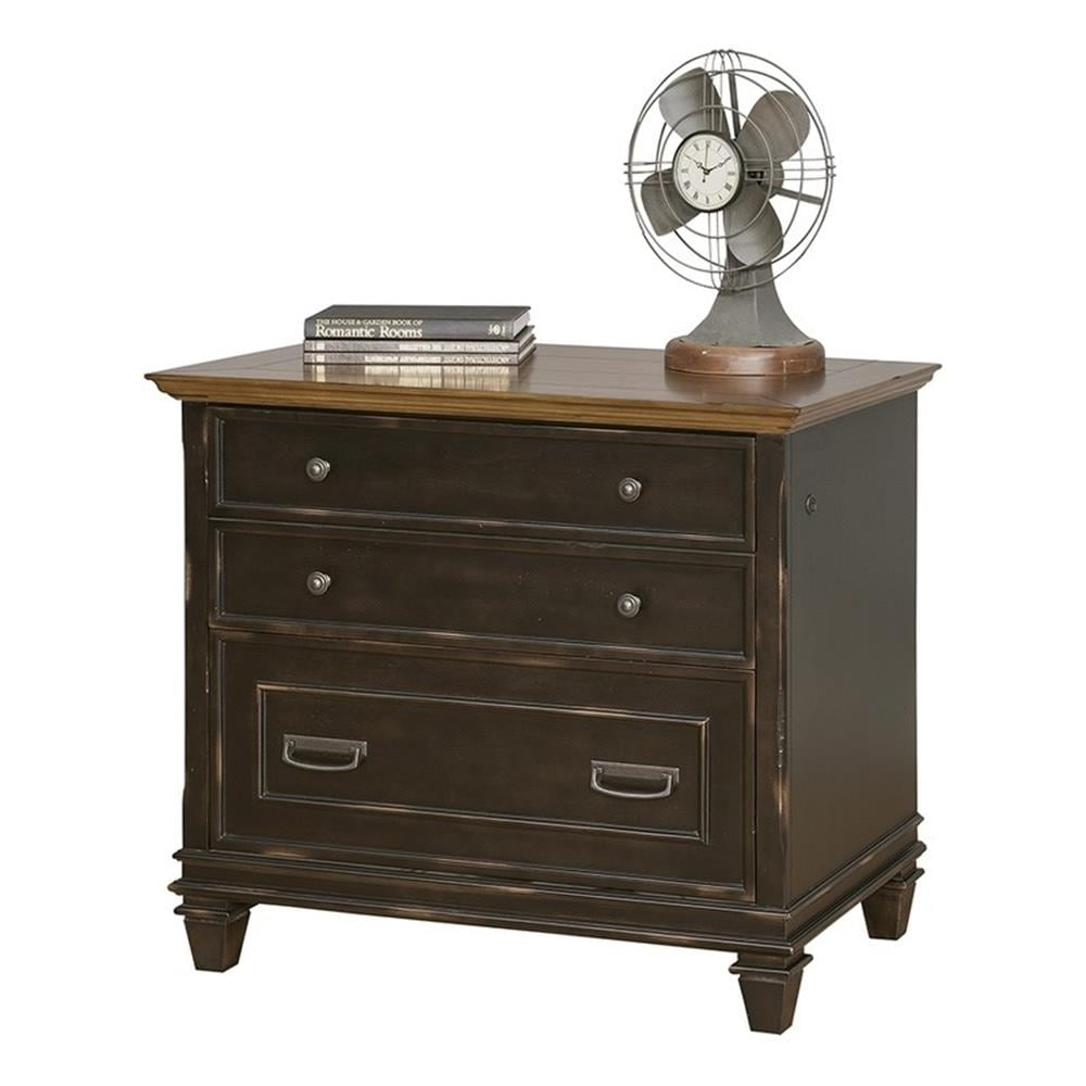 Hartford Brown 2-Drawer Lockable Lateral File Cabinet