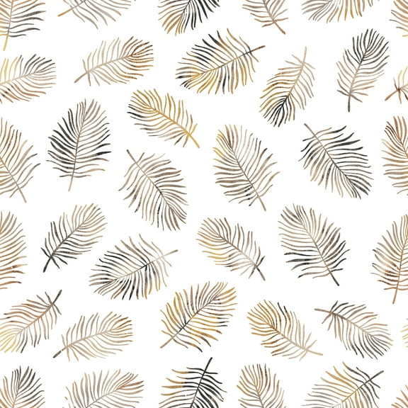 Hartilus Tropical Plants Removable Wallpaper 10'L x 24''W