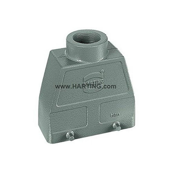 Harting Harting Top Entry Hood, Size 16B, Metal - 09300160421 Hardware