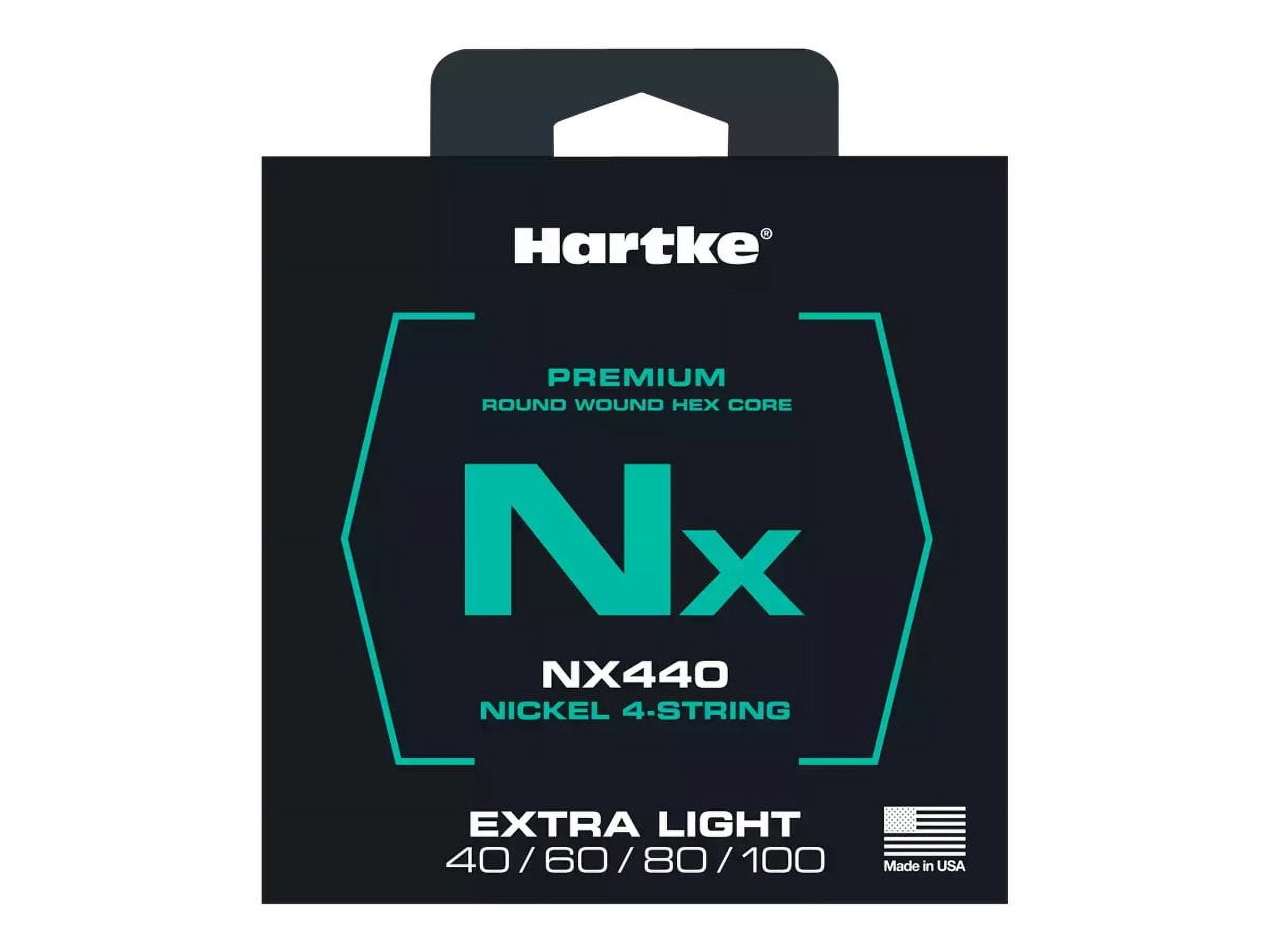 Hartke Nx Premium NX440 Extra Light - Strings for bass guitar - nickel - 40-100