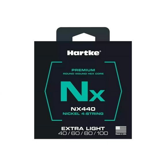 Hartke Nx Premium NX440 Extra Light - Strings for bass guitar - nickel - 40-100