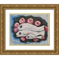 thumbnail image 1 of Hartley, Marsden 18x15 Gold Ornate Wood Framed with Double Matting Museum Art Print Titled - Banquet in Silence, 1 of 4