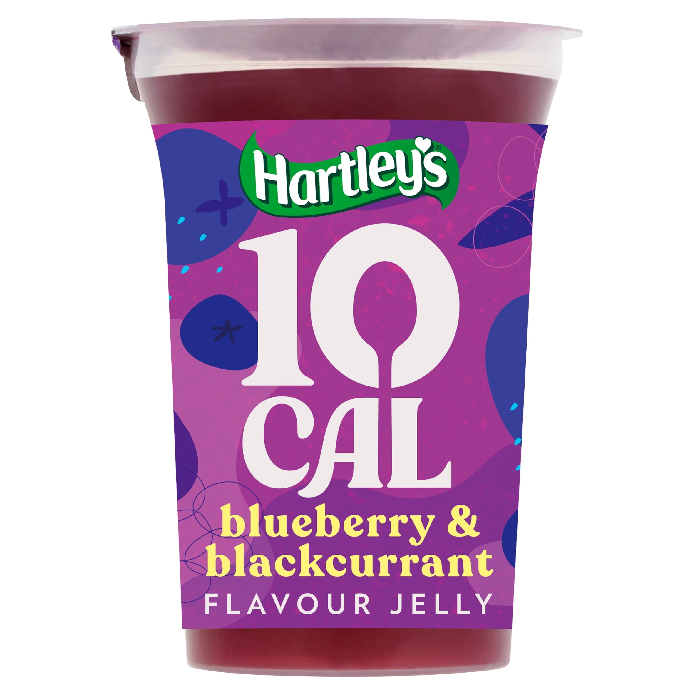 Hartley's 10 Cal Blueberry & Blackcurrant Flavour Jelly 175g, Imported from Britain