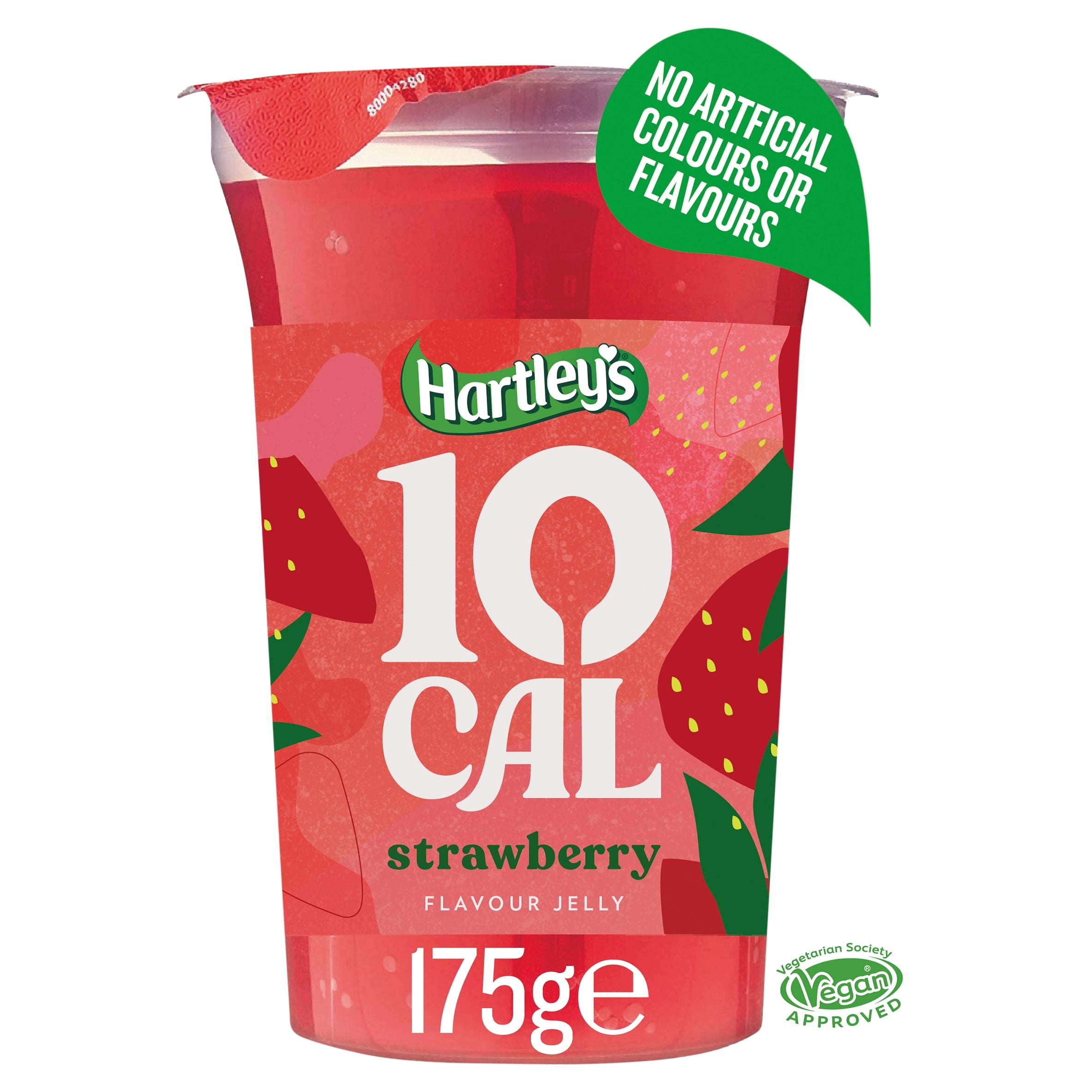 Hartley's 10 Cal Strawberry Flavour Jelly 175g, Imported from Britain