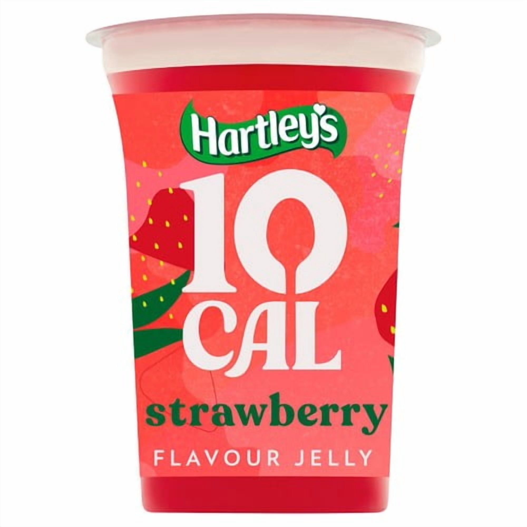 Hartley's 10 Cal Strawberry Jelly 175g, British Import (Pack of 2)