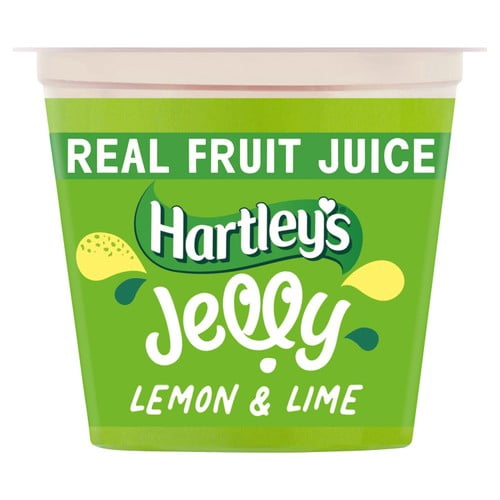 Hartley's Lemon & Lime Jelly Pot 125g, British Import (Pack of 2)